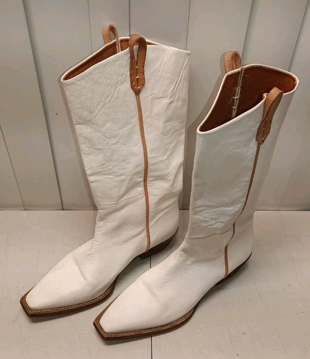 We The Free Montage Tall Leather Boot Western Size 39.5